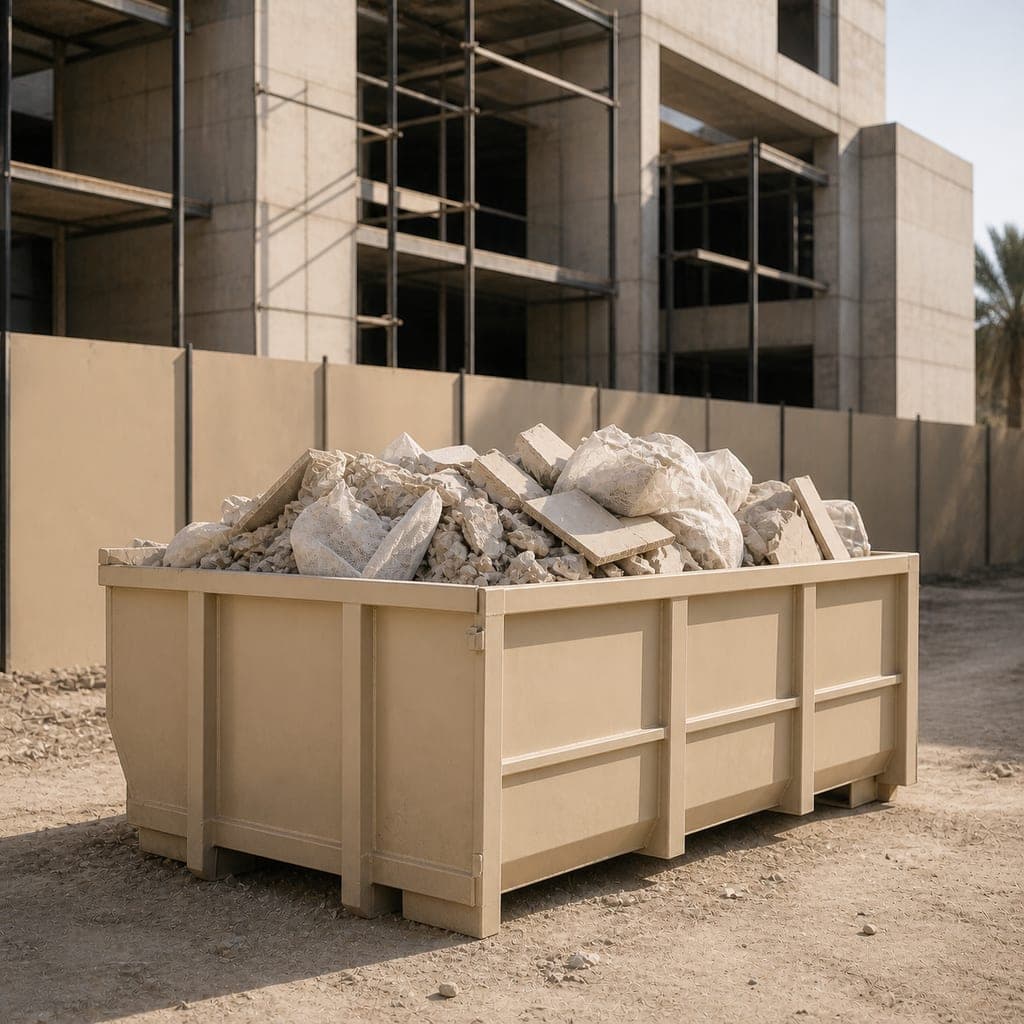 Évacuation déchets de chantier — nettoyage professionnel YAALRA