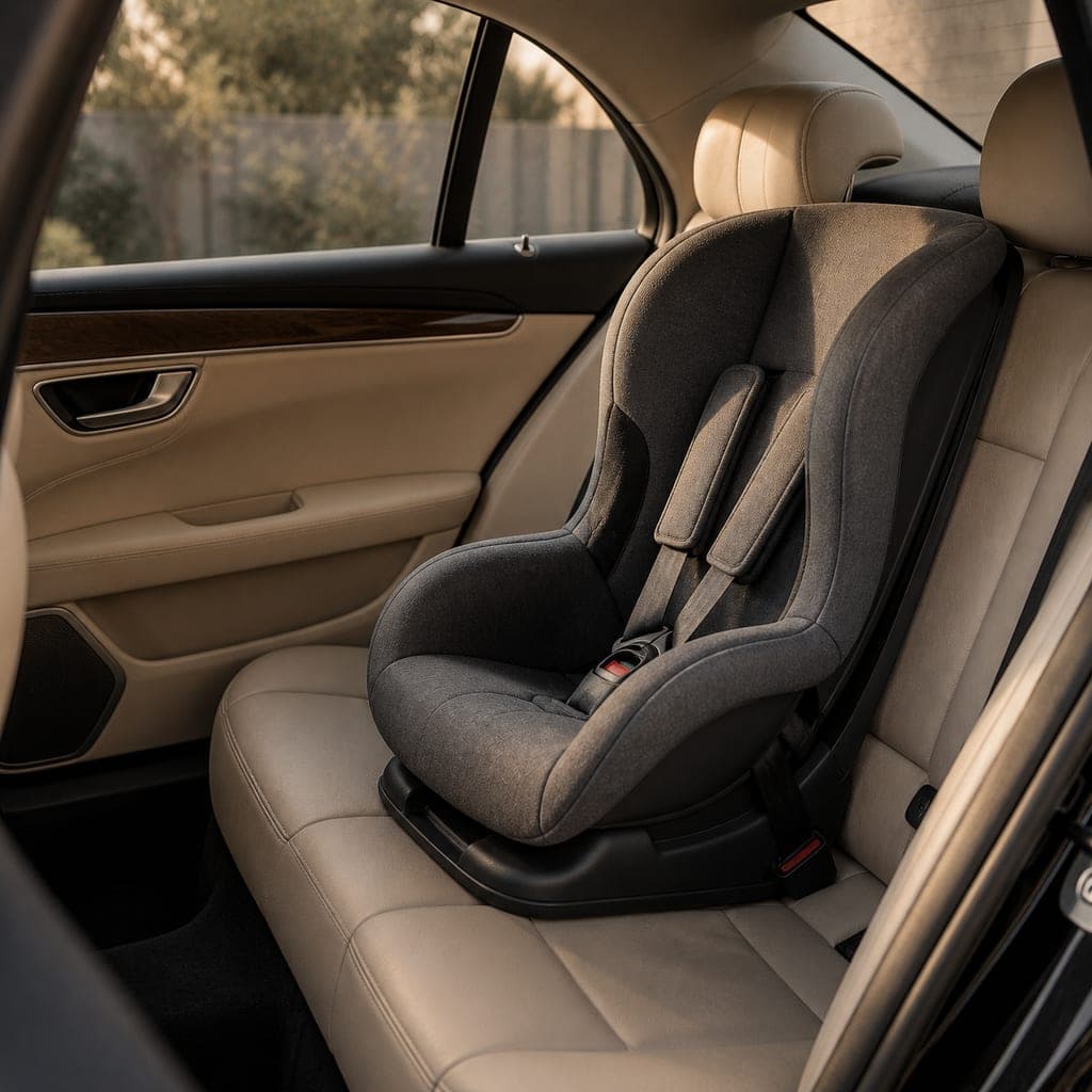 Siège auto bébé — nettoyage professionnel YAALRA